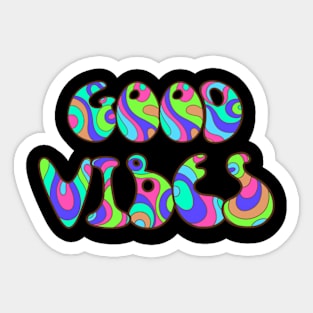 good vibes Sticker